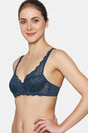 Triumph Padded Wired Medium Coverage Super Support Bra - Russian Green — thumbnail 3